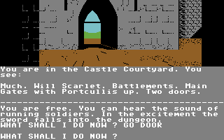Robin Of Sherwood screenshot 4 for Commodore 64